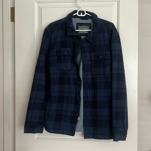 Men’s Levi’s L NWT Plaid Flannel Jacket - Picture 1 of 8